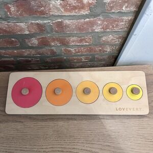 Lovevery Circle of Friends Puzzle, Wood, Babbler Kit 12-15 months Montessori Toy
